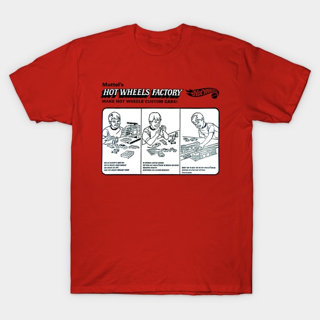 1970 retro make custom car toys T-Shirt by rorokoto